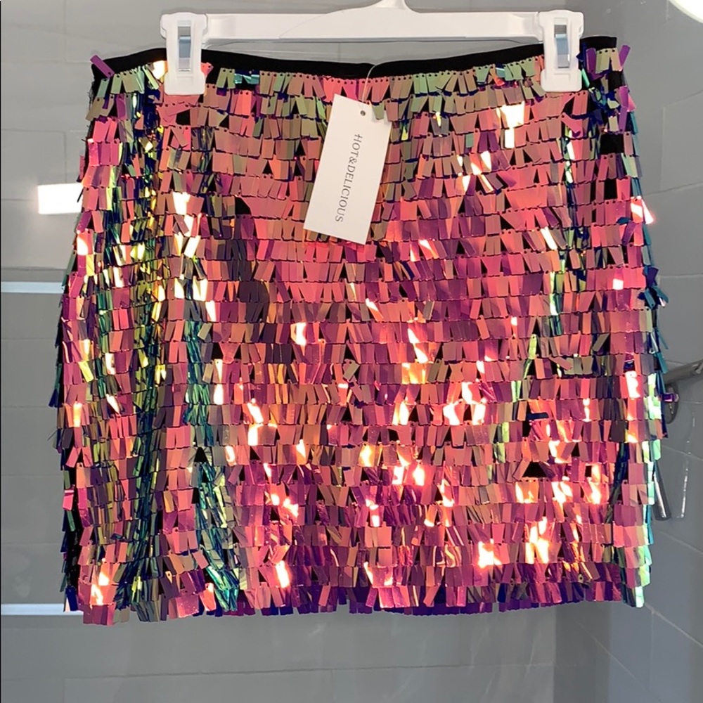 Dolls Kill Sequin Skirt